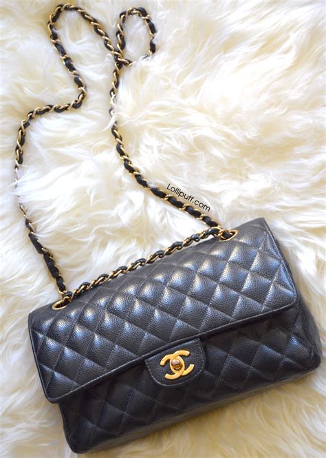 chanel classic bag caviar medium